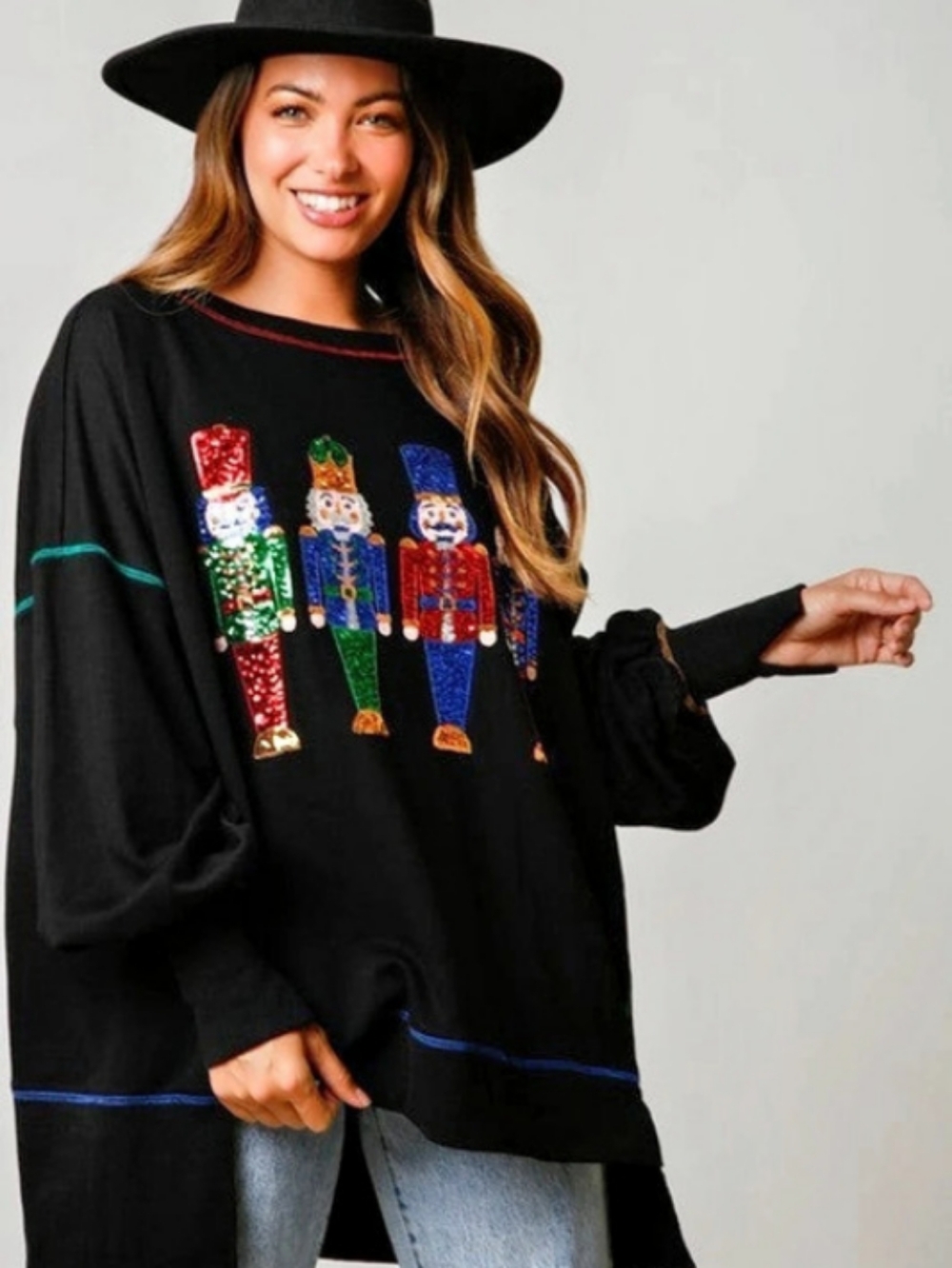 Oversized Nutcracker Tunic